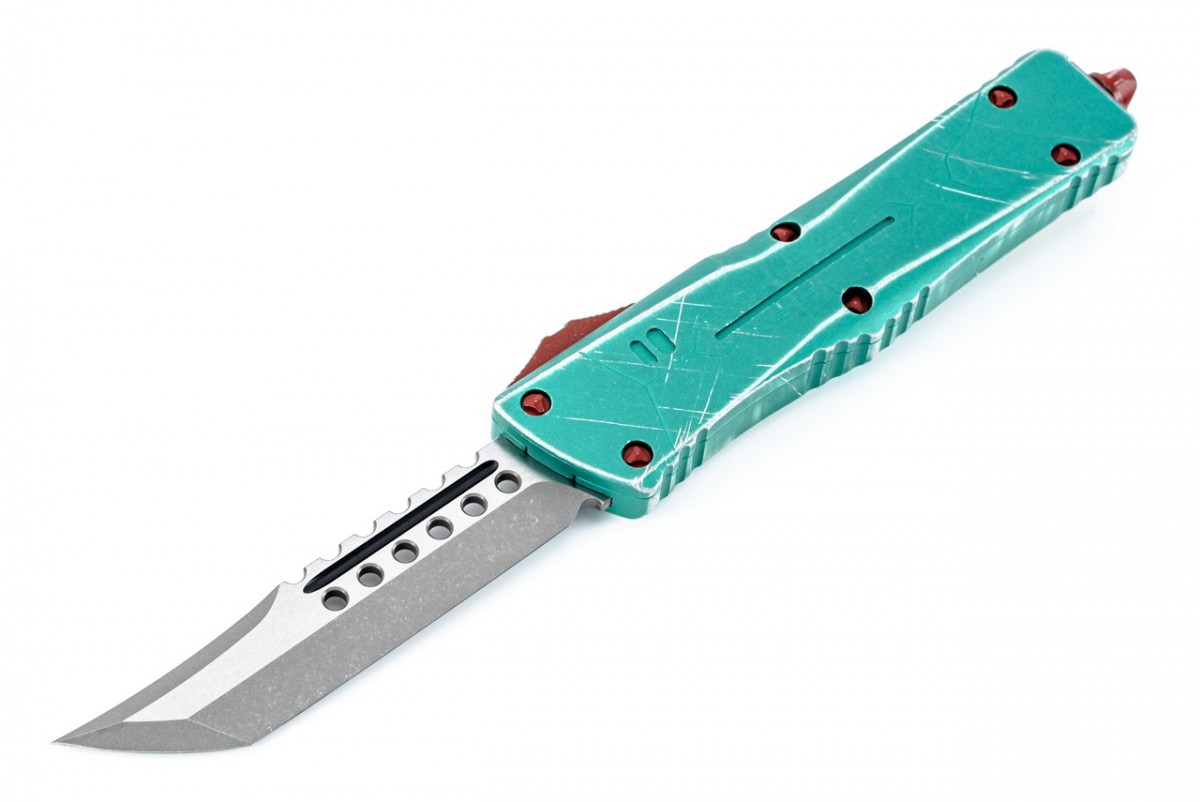 Microtech Special Bounty Hunter Combat Troodon AUTO OTF 3.75 ...