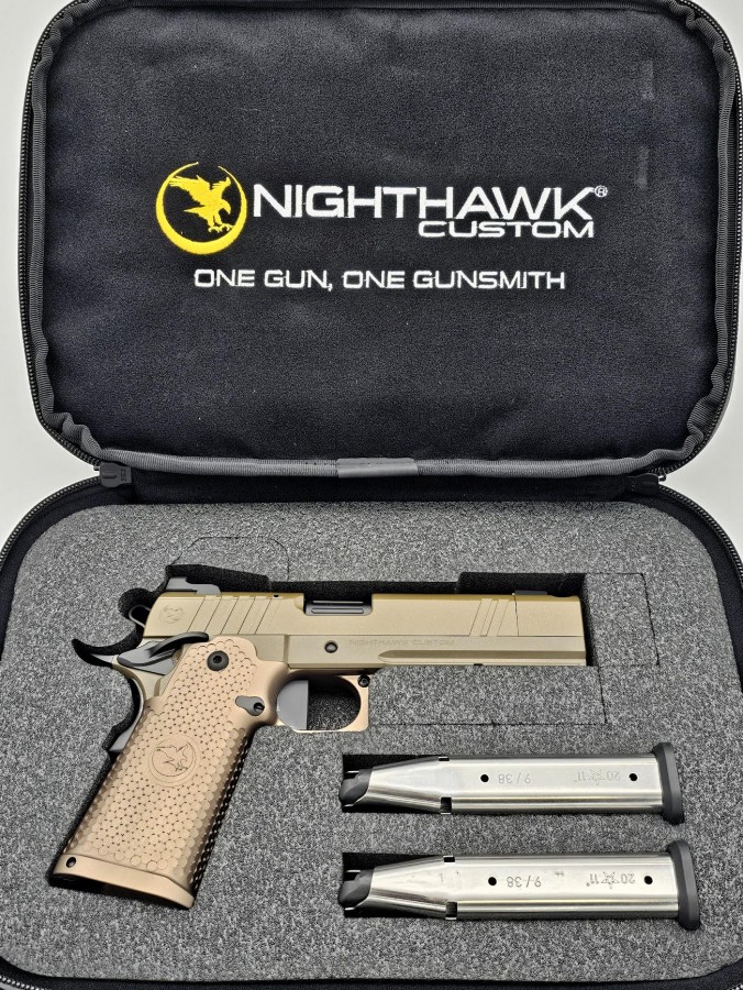 Nighthawk Custom Ios System Nighthawk Custom, Sandhawk 9mm (2011 Double Stack) Standard Sandhawk ...