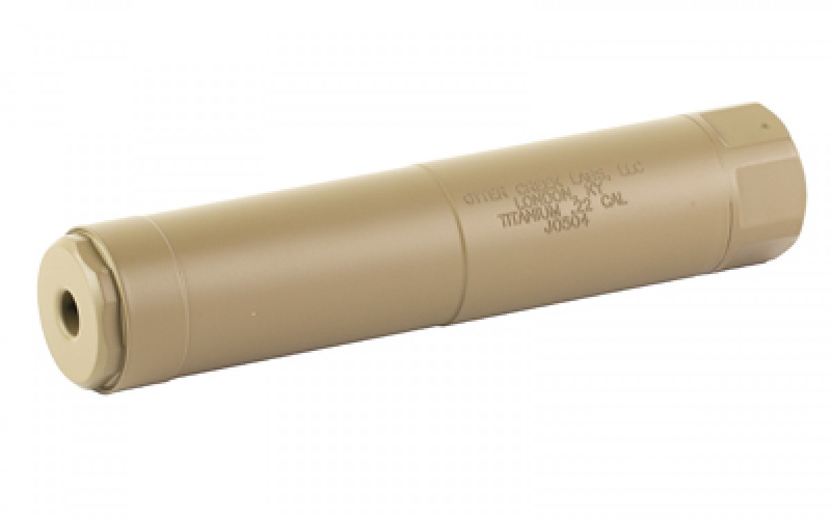 Otter Creek Labs, Titanium, Rimfire Suppressor, 22 LR, Titanium