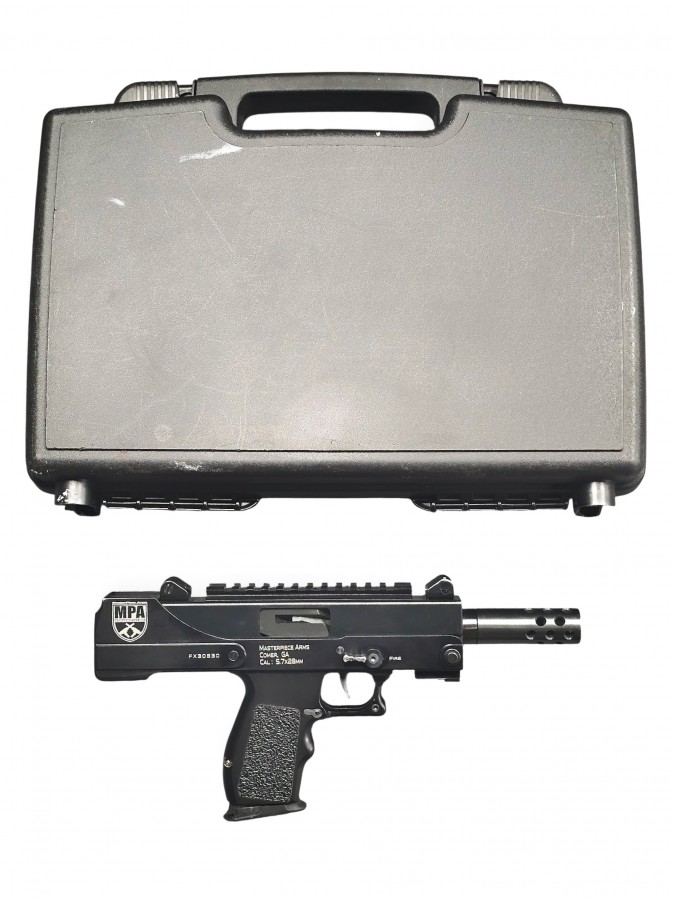 Mpa57 Pre-owned, Masterpiece Arms. MPA57, 5.7x28MM Semi-Auto Pistol, 20 rd, 4 ...