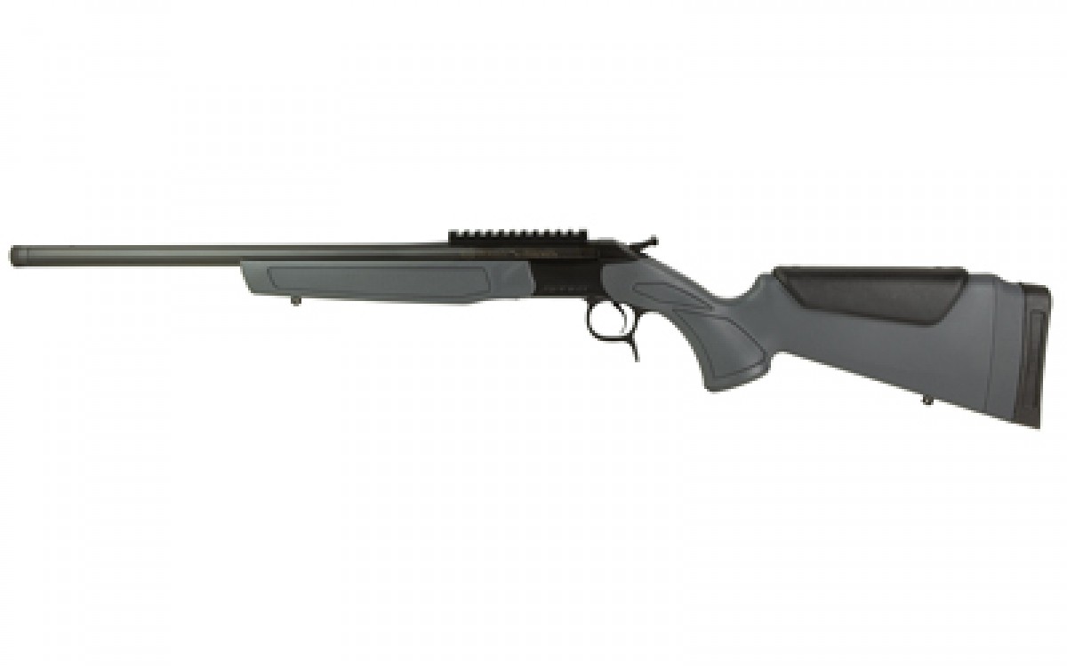 CVA SCOUT V3 RIFLE RIS 360 BUCKHAMMER 20 IN BBL BLUED/STEALTH GREY THD