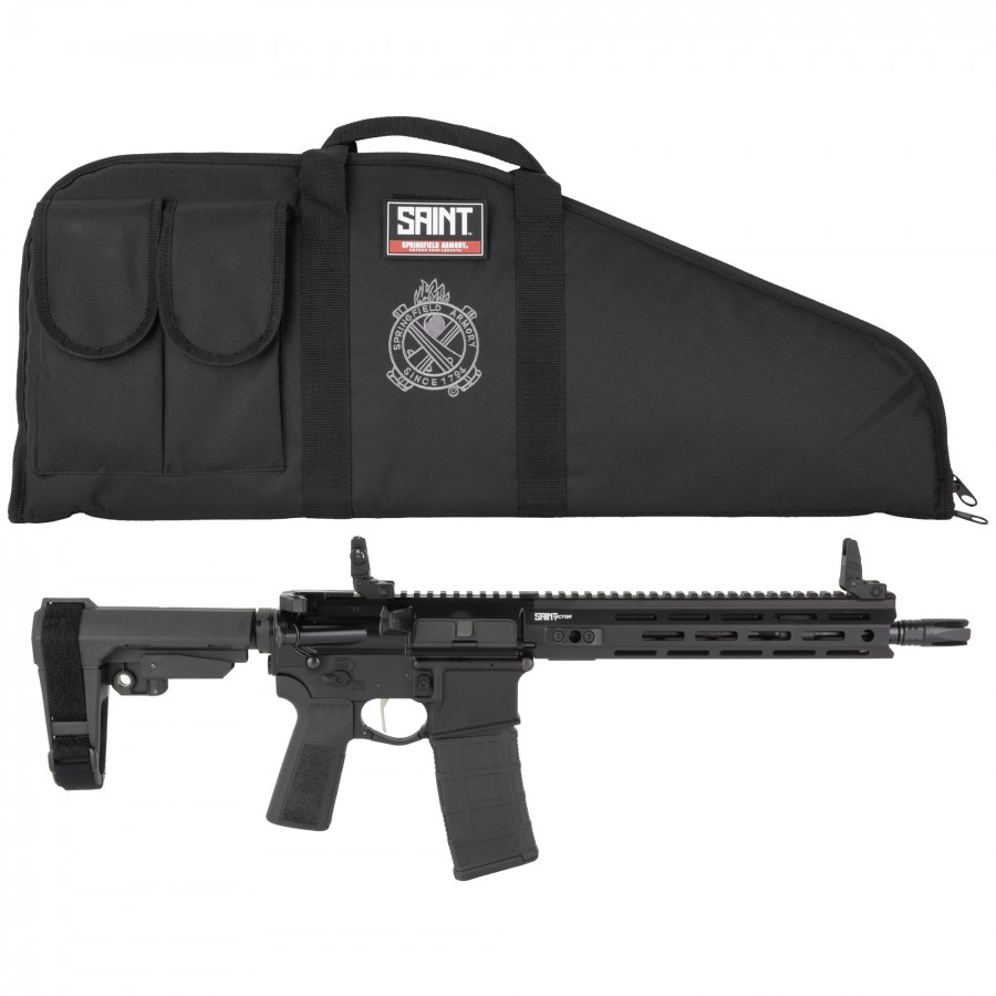 Sba3 Rear Plate Springfield, SAINT Victor V2, Semi-automatic, AR Pistol, 223 Remington ...