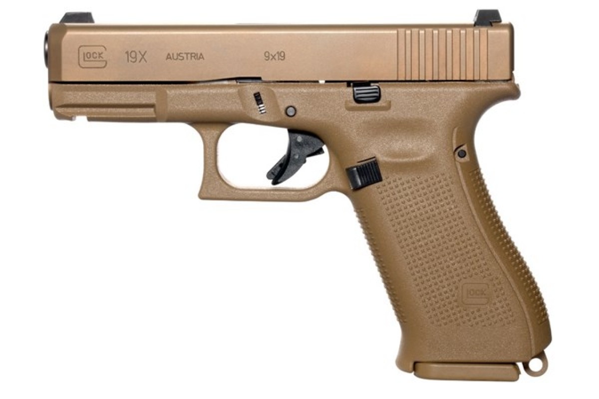Glock, 19X, Striker Fired, Semi-automatic, Polymer Frame Pistol ...