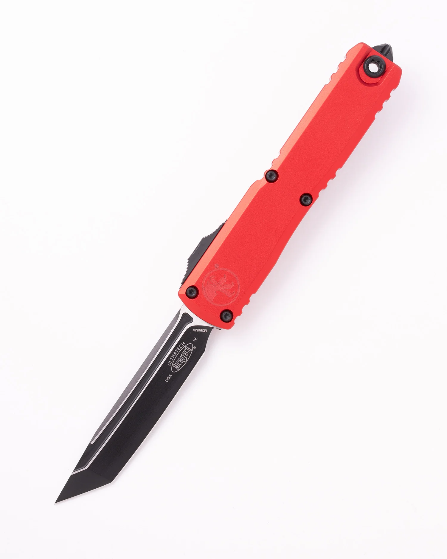Microtech Models Microtech, Ultratech Gen IV T/E, Red Handle, Black Blade, 11234-1RD | NJG