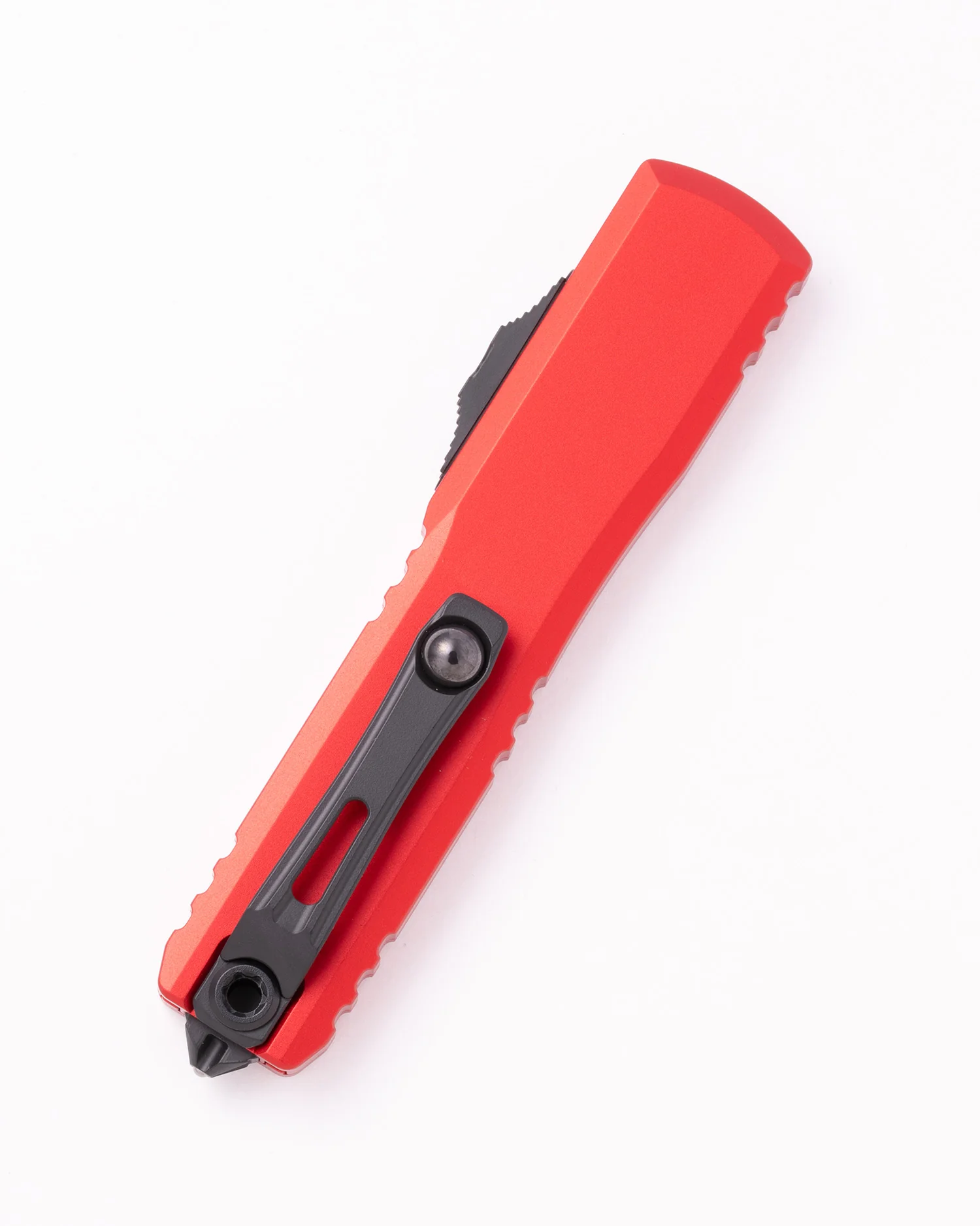 Microtech Innovations Microtech, Ultratech Gen IV T/E, Red Handle, Black Blade, 11234-1RD | NJG