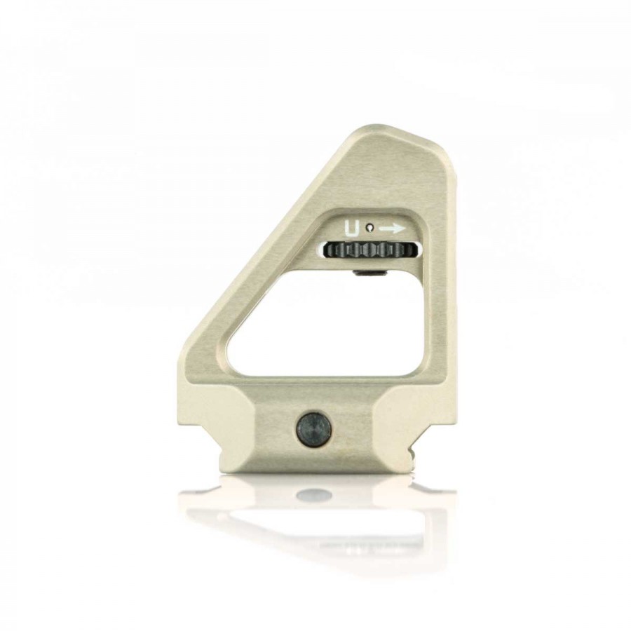 Scalarworks Peak/01 Front Fixed Iron Sights Tan / FDE SW1010T | NJG