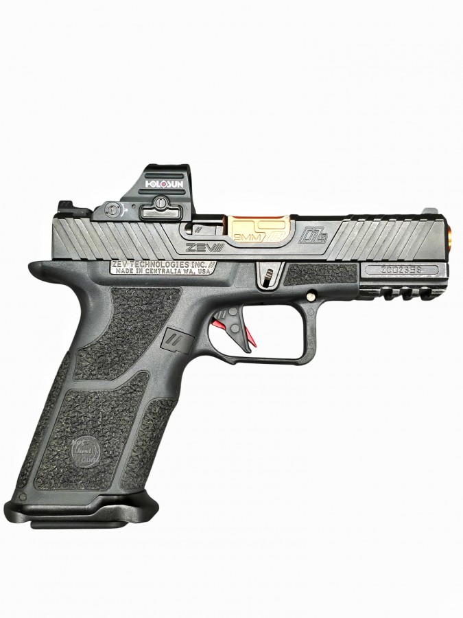 Pre-Owned, ZEV, OZ9 Hypercomp, 9MM Semi-Auto Pistol, 17 rd, 4
