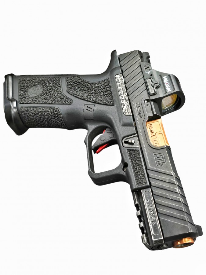 Pre-Owned, ZEV, OZ9 Hypercomp, 9MM Semi-Auto Pistol, 17 rd, 4