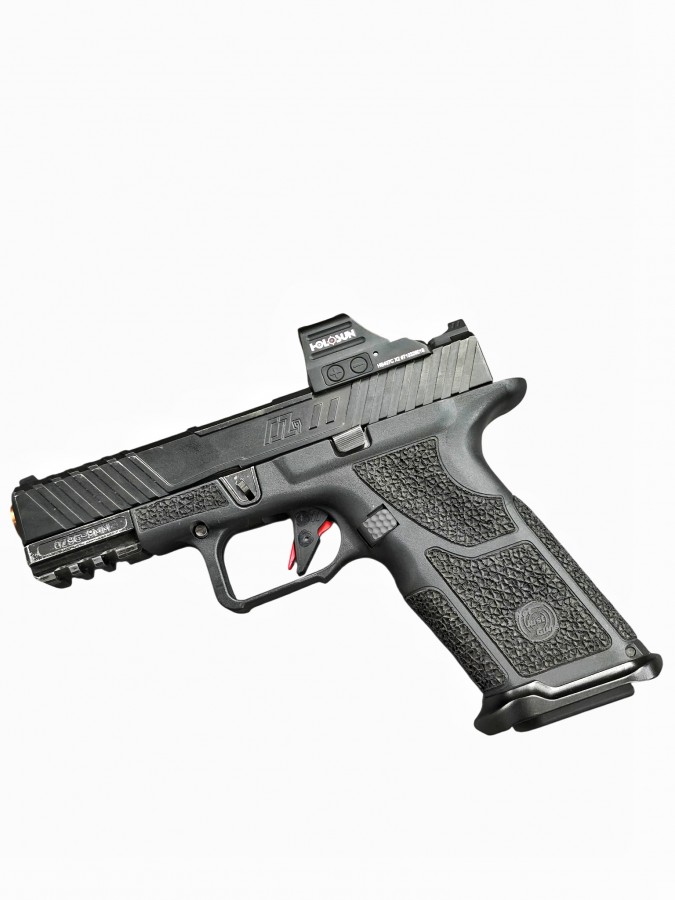 Pre-Owned, ZEV, OZ9 Hypercomp, 9MM Semi-Auto Pistol, 17 rd, 4