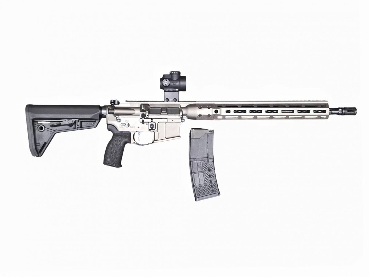 Wrc Rifle Pre-Owned, LWRC, M6IC, 5.56 Nato Semi-Auto Rifle, Gray Finish, Trijicon ...