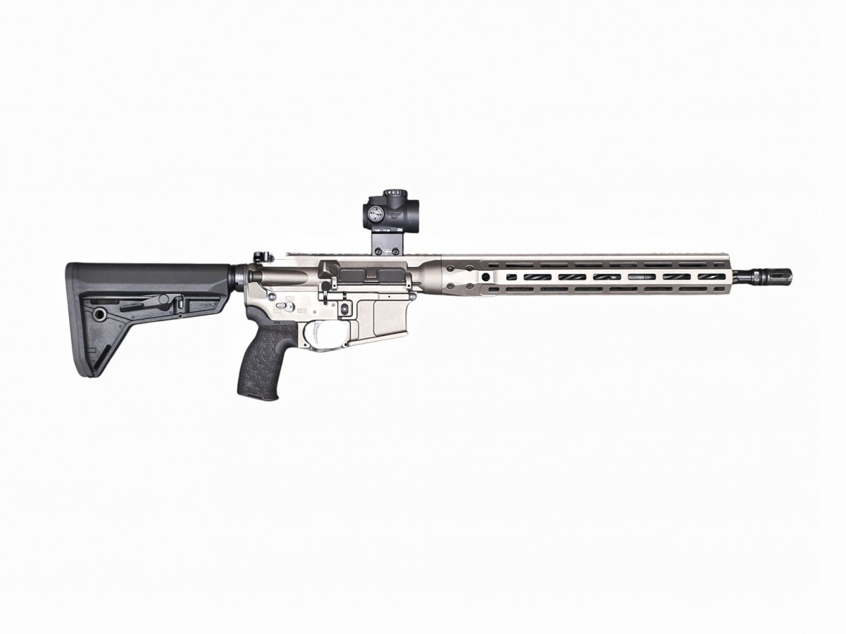 Wrc Rifle Pre-Owned, LWRC, M6IC, 5.56 Nato Semi-Auto Rifle, Gray Finish, Trijicon ...