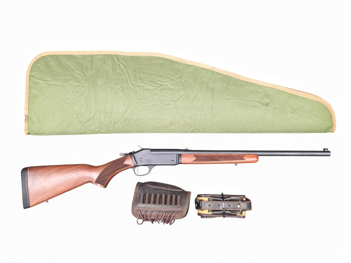 Pre-Owned, Henry, H015-450, .450 Bushmaster Break Action Rifle, Blued ...