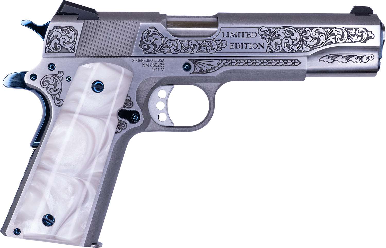Cnc Firearms Springfield 1911 Texas BBQ Limited Edition 45 ACP 7+1